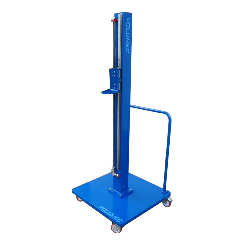 Tapping Machines VT/VTS series - CCM001 - TROLLEY WITH LIFTING COLUMN 800X800x30 mm 