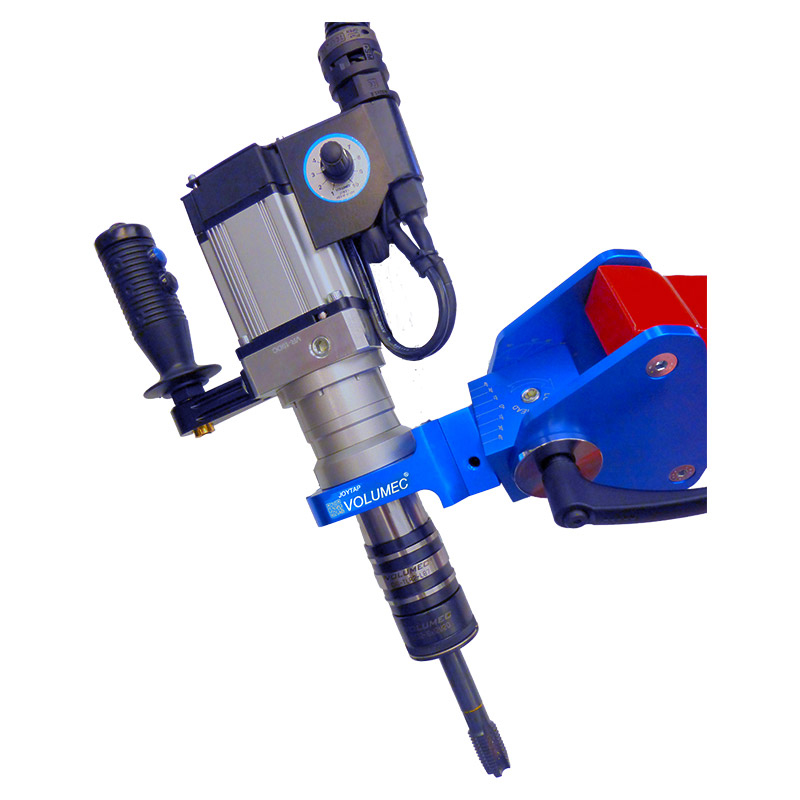 Electric tapping machine with balanced arm. - M-MULTIDIRECTIONAL HEAD