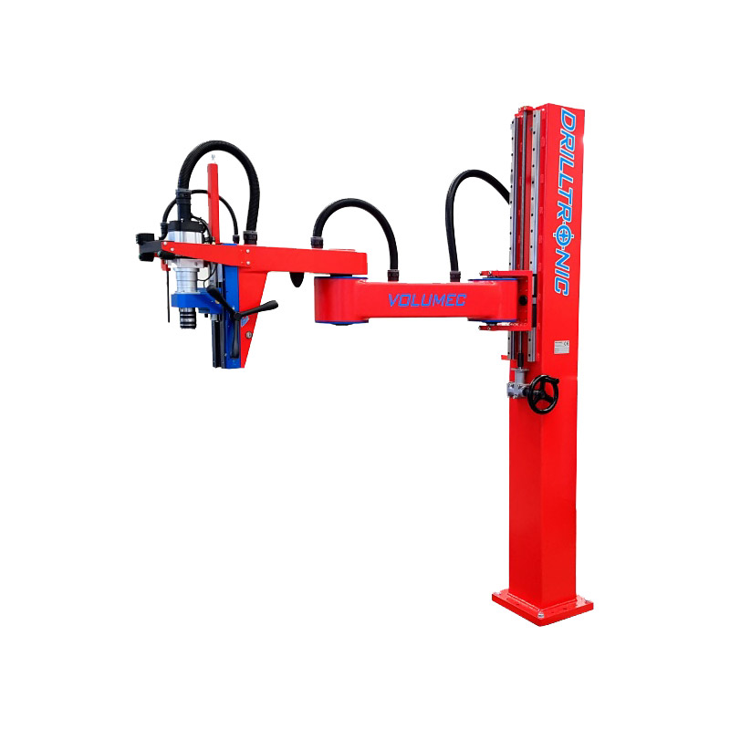 Integrierte Bohr und Gewindeschneideinheit DRILLTRONIC - CFT : BODENBEFESTIGUNGSSÄULE H=2000mm